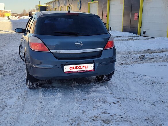 2006 Opel Astra H, серый, 420000 рублей - вид 5