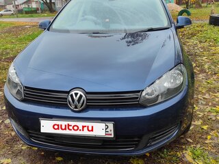 2012 Volkswagen Golf VI, синий, 950000 рублей, вид 3