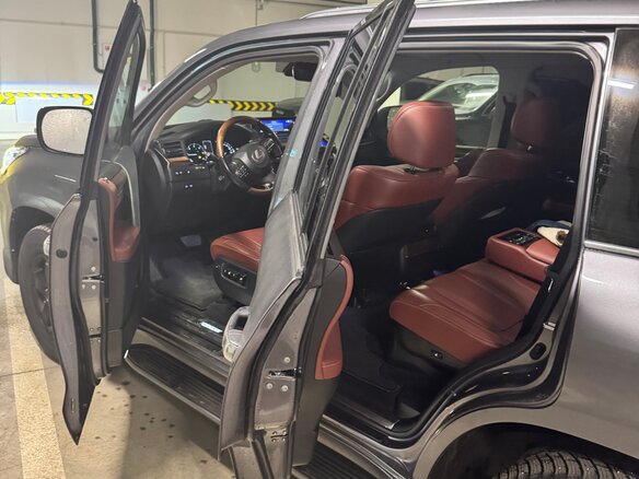2016 Lexus LX 450d III Рестайлинг 2, серый, 6500000 рублей - вид 9