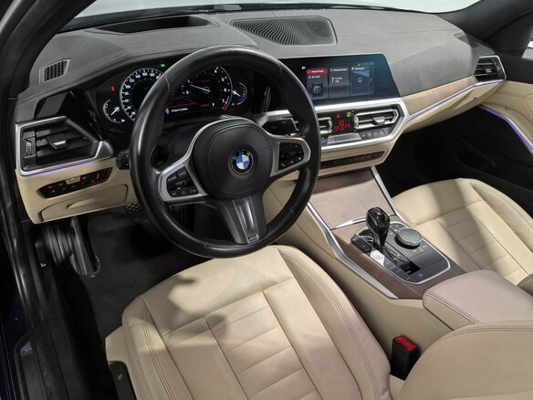 2019 BMW 3 серии 320i xDrive VII (G2x), синий, 3789999 рублей - вид 12