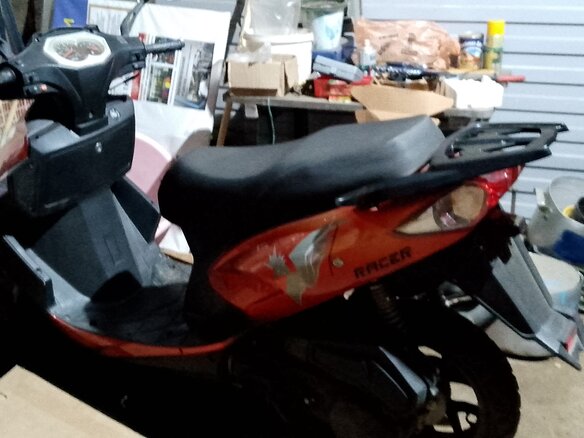 2000 Honda Dio, оранжевый, 100000 рублей - вид 1