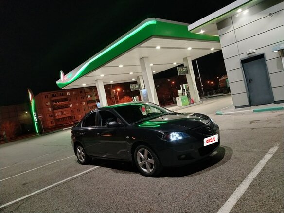 2007 Mazda 3 I (BK) Рестайлинг, серый, 570000 рублей