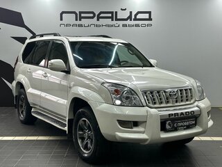2007 Toyota Land Cruiser Prado 5-speed 120 Series Рестайлинг, белый, 2239900 рублей, вид 3