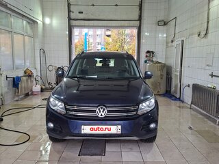 2013 Volkswagen Tiguan I Рестайлинг, синий, 1450000 рублей, вид 2