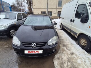 2007 Volkswagen Golf V, чёрный, 550000 рублей, вид 2