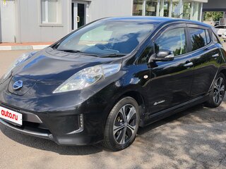 2014 Nissan Leaf I (ZE0/AZE0), чёрный, 1000000 рублей, вид 3