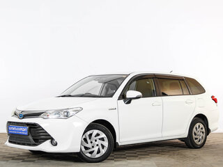 2017 Toyota Corolla Fielder XI (E160, E170) Рестайлинг 2, белый, 1389000 рублей, вид 3