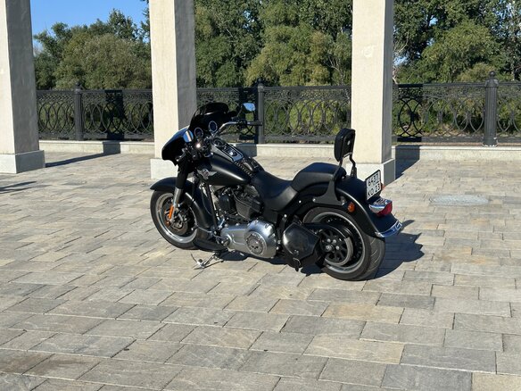 2014 Harley-Davidson Fat Boy, чёрный, 1350000 рублей - вид 17