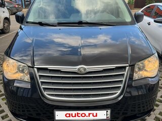 2009 Chrysler Town & Country V, чёрный, 1600000 рублей, вид 1