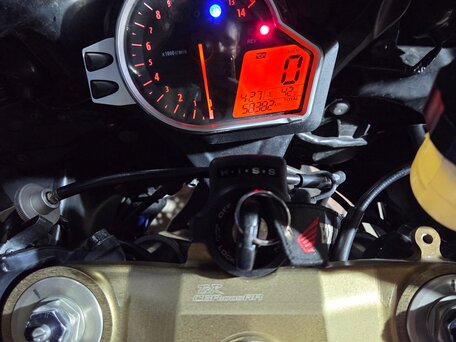 2009 Honda CBR 1000 RR/RA Fireblade, синий, 600000 рублей, вид 3