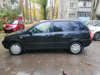 2012 Lada (ВАЗ) Kalina I, чёрный, 380000 рублей, вид 4