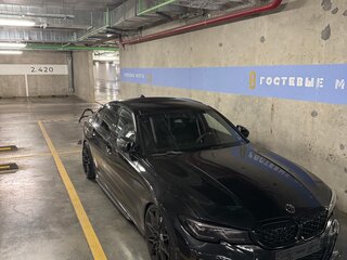 2021 BMW 3 серии 330i VII (G2x), чёрный, 3900000 рублей, вид 4