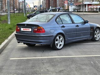2000 BMW 3 серии 318i IV (E46), голубой, 450000 рублей, вид 4