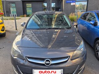 2014 Opel Astra J Рестайлинг, серый, 770000 рублей, вид 2