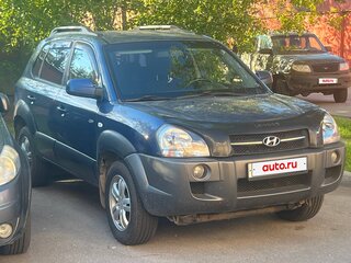 2007 Hyundai Tucson I, синий, 999999 рублей, вид 3