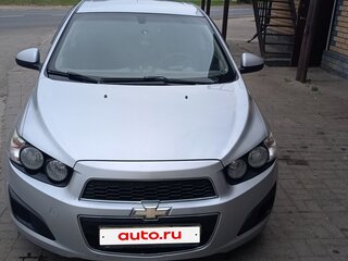 2012 Chevrolet Aveo II, серебристый, 530000 рублей, вид 2