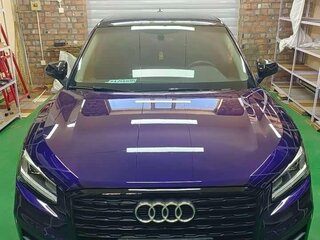 2021 Audi Q2 L 35 TFSI I Рестайлинг, синий, 1650213 рублей, вид 1