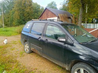 2003 Mazda MPV II (LW), чёрный, 250000 рублей, вид 2