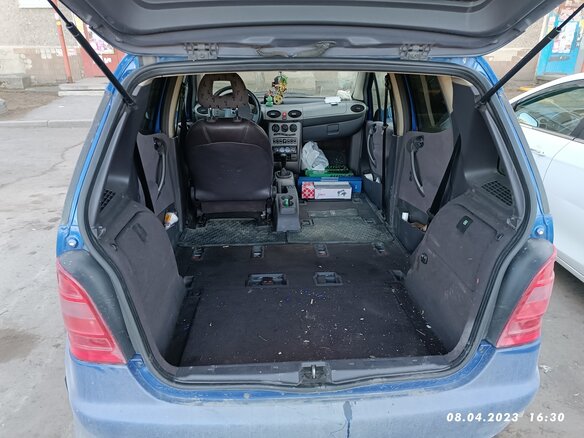 1998 Mercedes-Benz A-Класс 160 I (W168), синий, 180000 рублей - вид 11