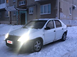 2010 Renault Logan I Рестайлинг, белый, 259000 рублей, вид 1