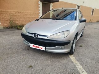 2003 Peugeot 206, серебристый, 185000 рублей, вид 3
