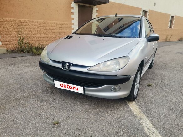 2003 Peugeot 206, серебристый, 185000 рублей - вид 2