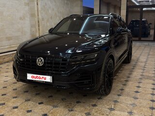 2019 Volkswagen Touareg III, синий, 7100000 рублей, вид 1