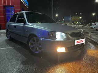 2005 Hyundai Accent ТагАЗ II, серый, 120000 рублей, вид 3