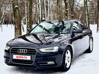 2013 Audi A4 IV (B8) Рестайлинг, чёрный, 1300000 рублей, вид 2