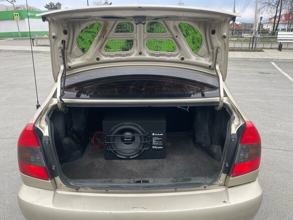 2004 Hyundai Accent ТагАЗ II, бежевый, 265000 рублей - вид 10