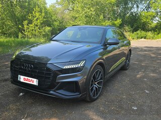 2018 Audi Q8 55 TFSI I (4M), серый, 4500000 рублей, вид 1