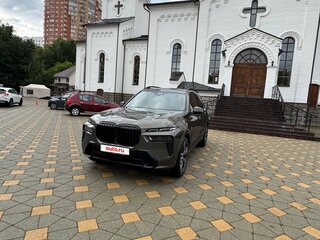 2022 BMW X7 40i I (G07) Рестайлинг, зелёный, 10800000 рублей, вид 4
