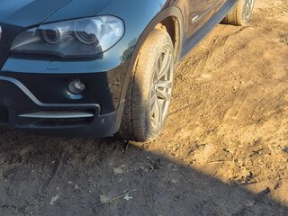 2008 BMW X5 3.0si II (E70), зелёный, 1450000 рублей, вид 3