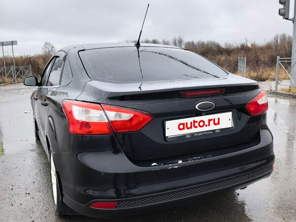 2013 Ford Focus III, чёрный - вид 5