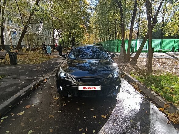 2012 Opel Astra GTC J Рестайлинг, чёрный - вид 6