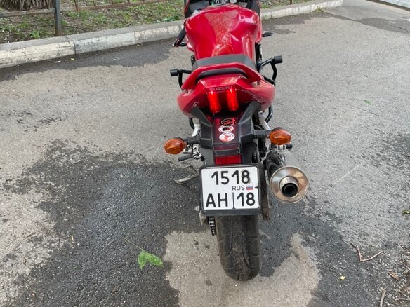2005 Suzuki SV 650, красный, 275000 рублей - вид 3