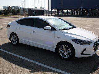 2018 Hyundai Elantra VI (AD), белый, 1550000 рублей, вид 5