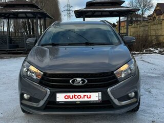 2020 Lada (ВАЗ) Vesta SW I, серый, 910000 рублей, вид 3