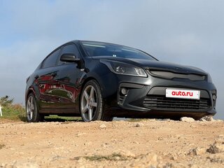 2017 Kia Rio IV, чёрный, 1249000 рублей, вид 3