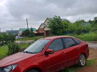 2022 Lada (ВАЗ) Granta I Рестайлинг, красный, 850000 рублей, вид 3