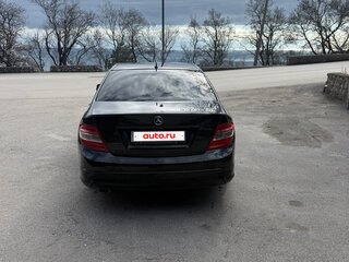 2011 Mercedes-Benz C-Класс 180 BlueEFFICIENCY III (W204), чёрный, 1100000 рублей, вид 4