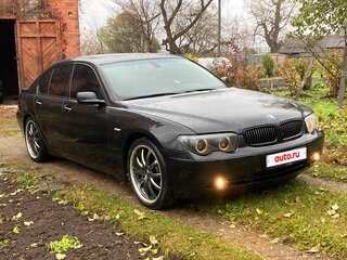 2004 BMW 7 серии 730d IV (E65/E66), чёрный, 1100000 рублей, вид 3