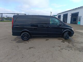 2013 Mercedes-Benz Vito 113 CDI L3 II (W639) Рестайлинг, чёрный, 1550000 рублей, вид 4