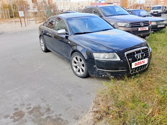 2005 Audi A6 III (C6), чёрный, 740000 рублей - вид 2