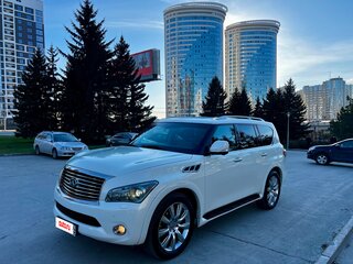 2012 Infiniti QX56 II, белый, 2800000 рублей, вид 1