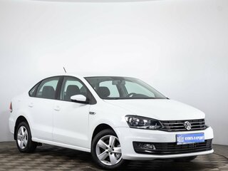 2018 Volkswagen Polo V Рестайлинг, белый, 1329000 рублей, вид 1