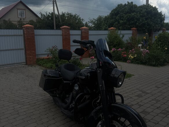 2014 Harley-Davidson Road King, чёрный, 1490000 рублей - вид 14
