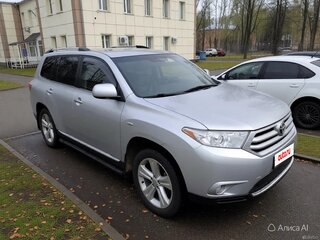 2012 Toyota Highlander II (XU40) Рестайлинг, серебристый, 1990000 рублей, вид 1