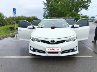 2012 Toyota Camry US Market VII (XV50), белый, 1850000 рублей, вид 1