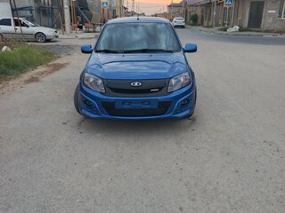 2015 Lada (ВАЗ) Granta Sport I, синий, 710000 рублей, вид 2